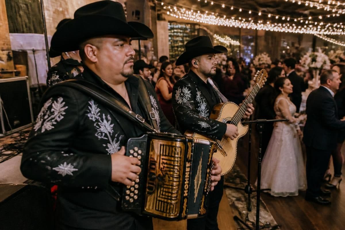El Kompa Roger norteño band performing live wedding music in Chicago, Illinois